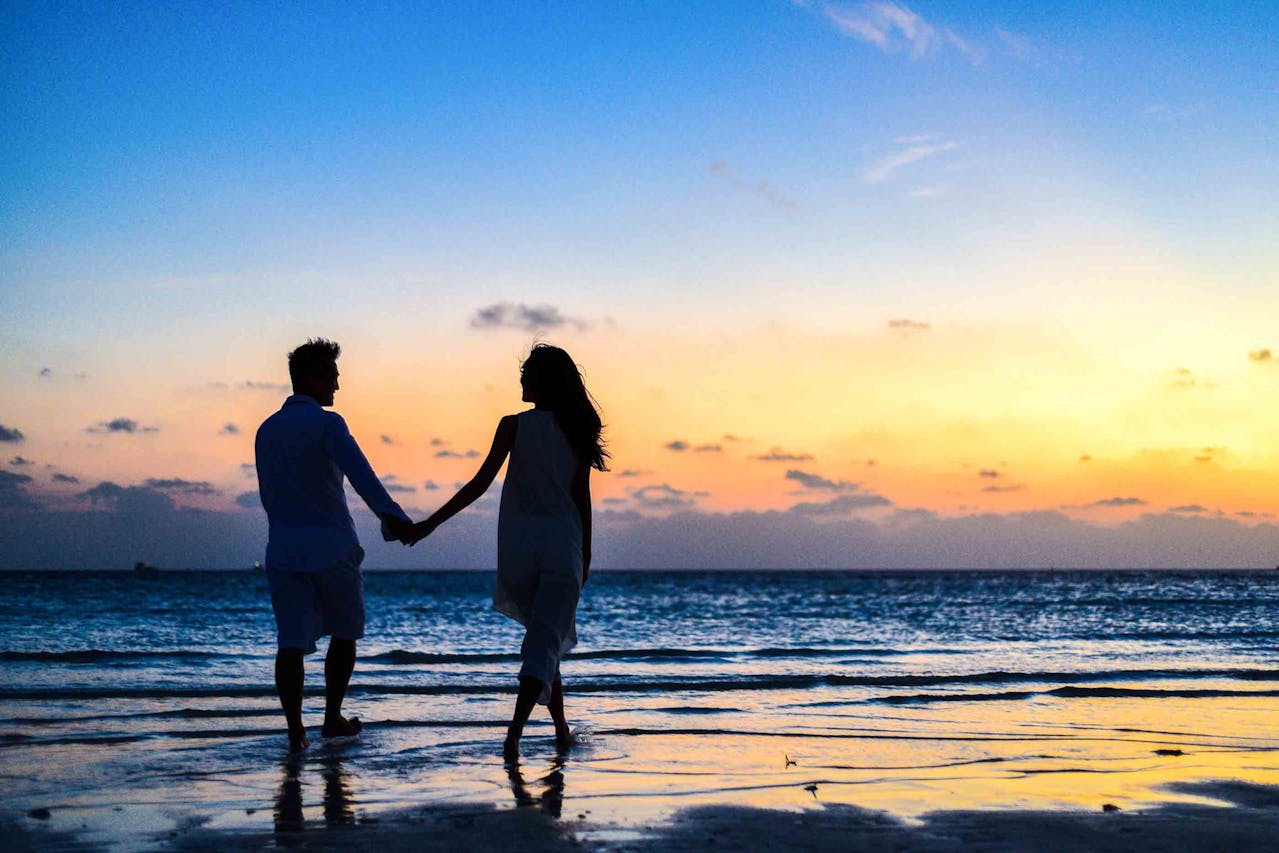 Couple at the Beach